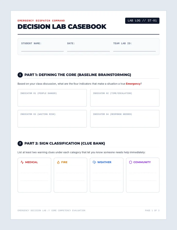 Decision Lab Team Casebook
