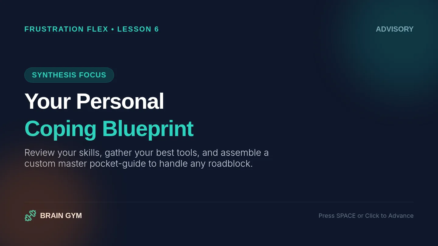 Coping Blueprint Slides