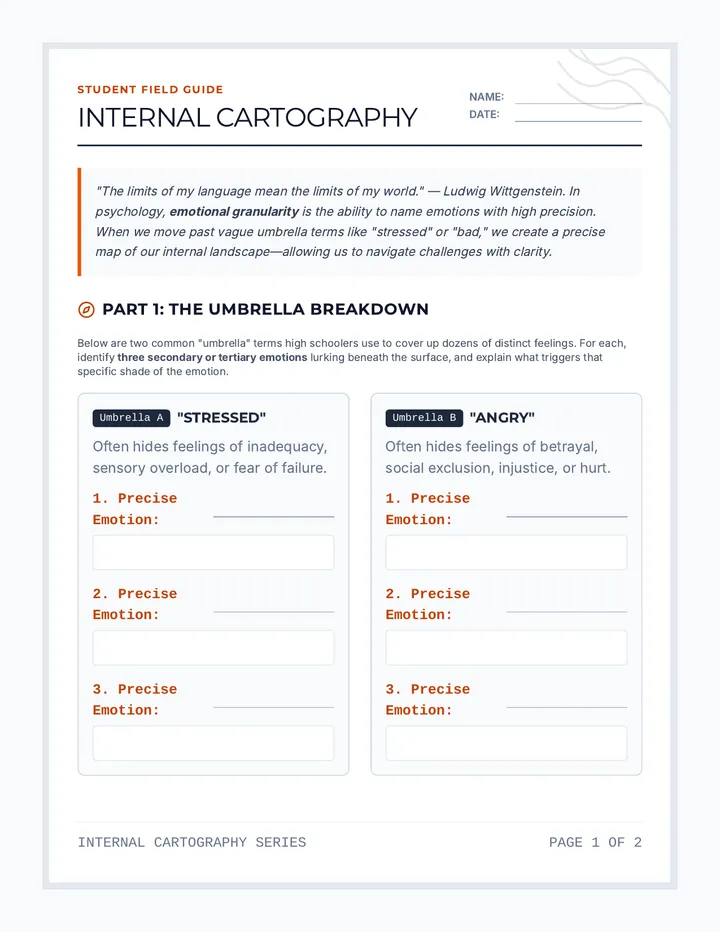 Internal Cartography Handout