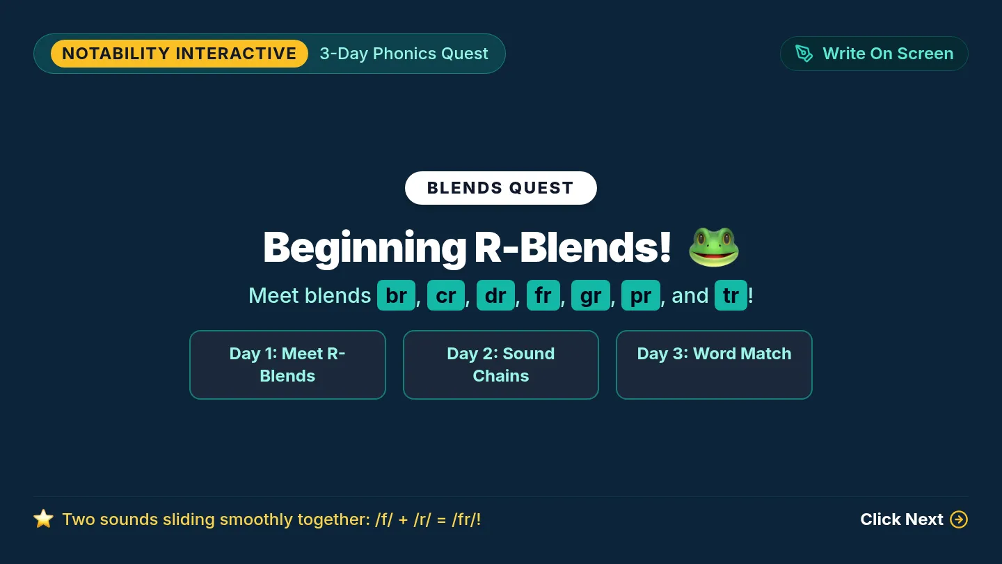 R Blend Quest Slides