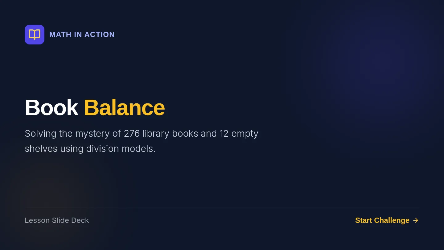 Book Balance Slides