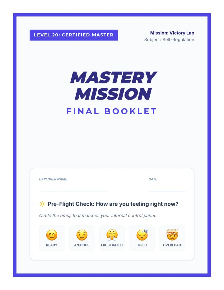 Mastery Mission Booklet