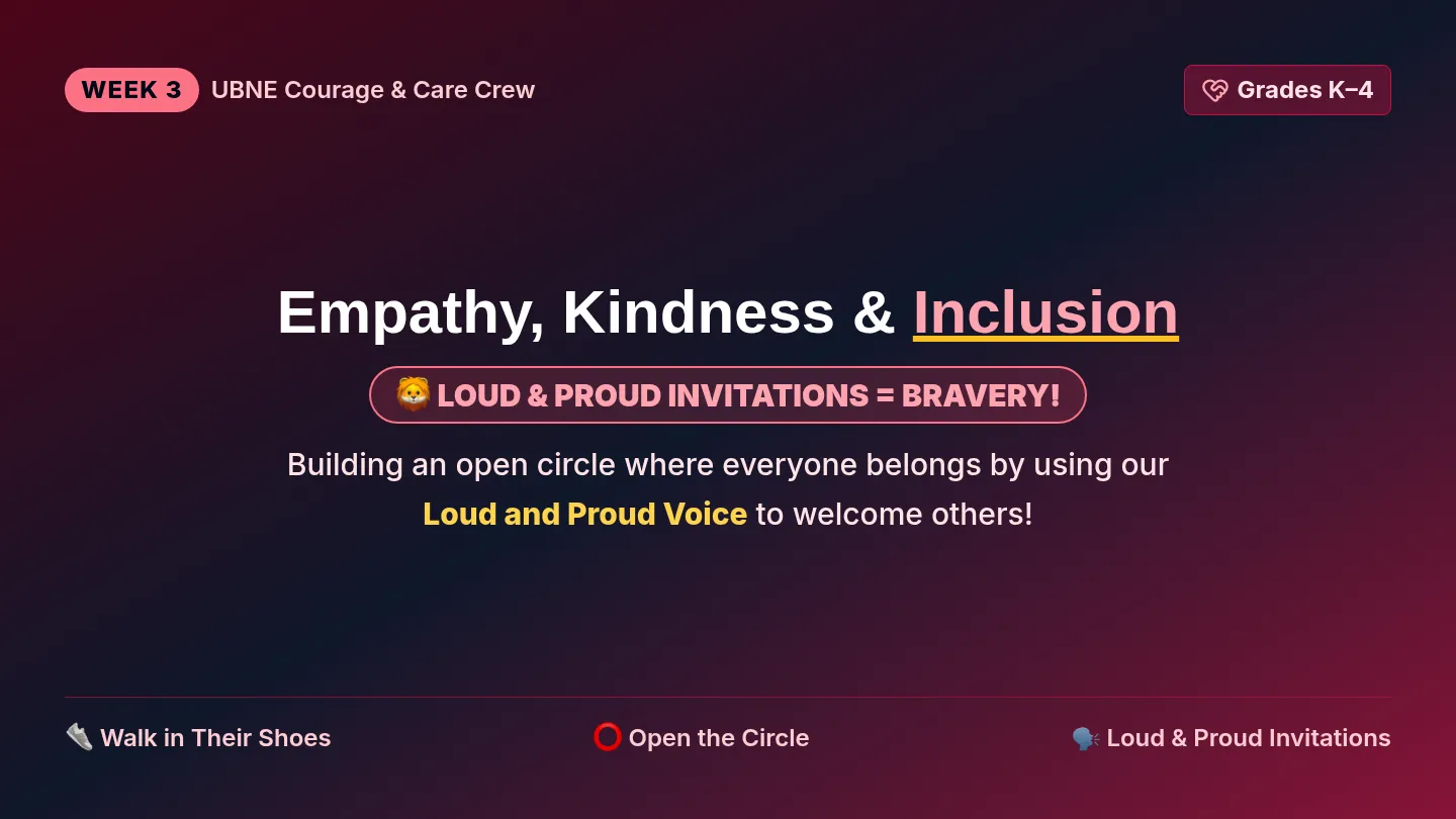 Heart and Inclusion Slides