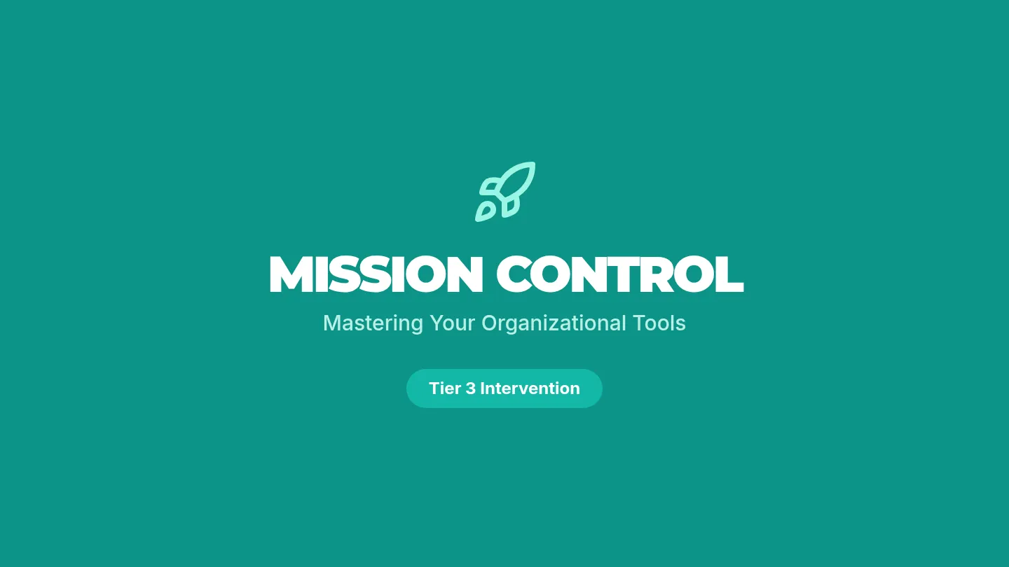 Mission Control Slides