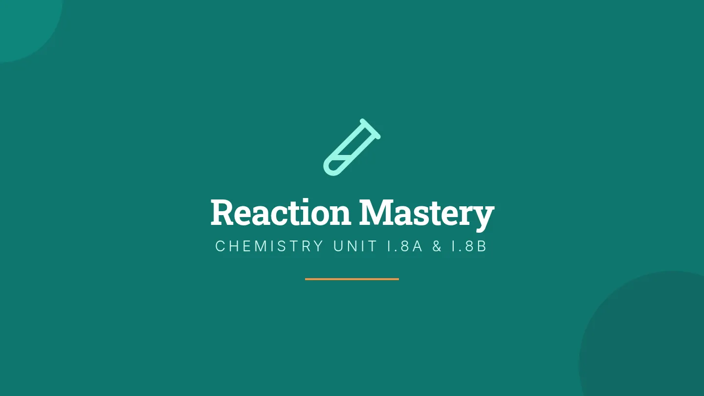 Reaction Review Slides