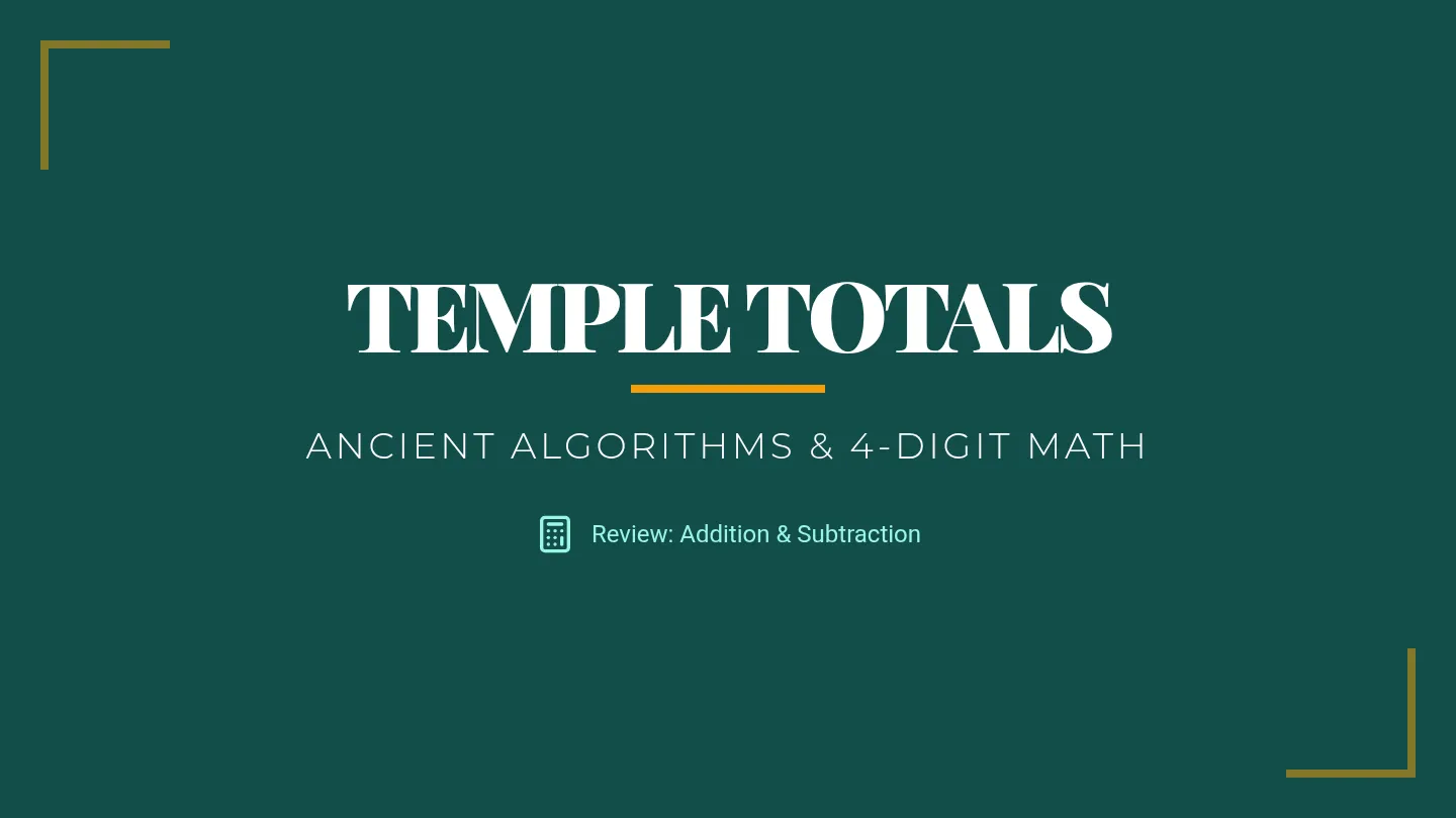 Ancient Algorithms Slides