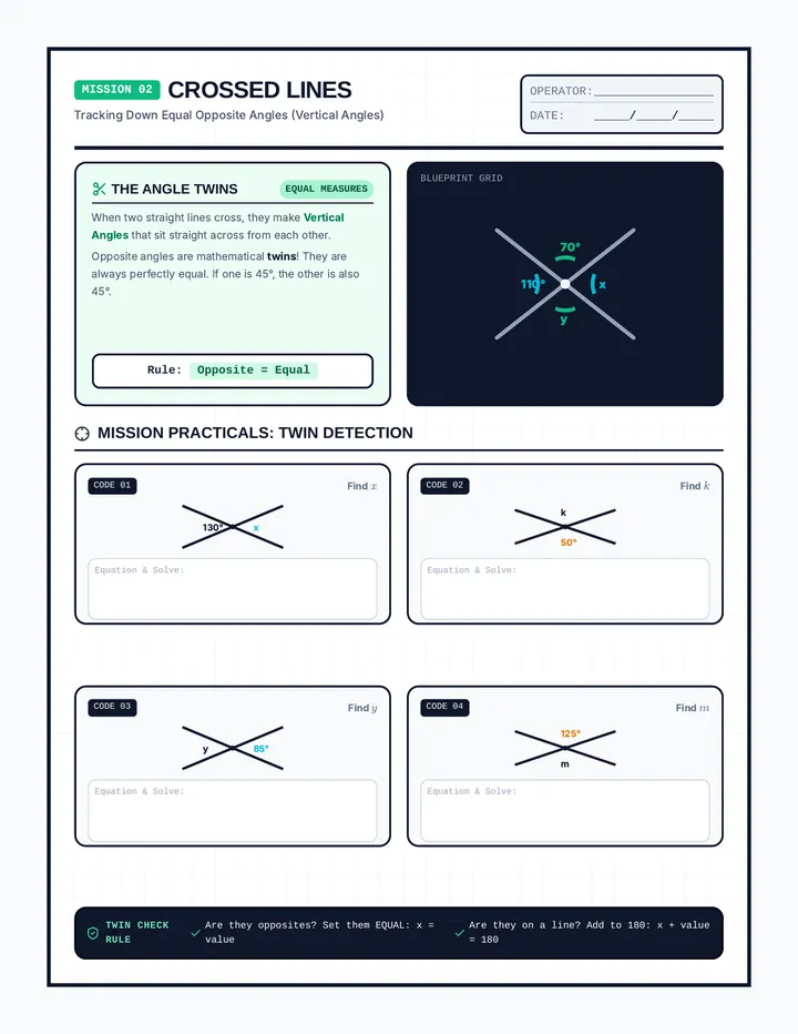 Crossed Lines Notes