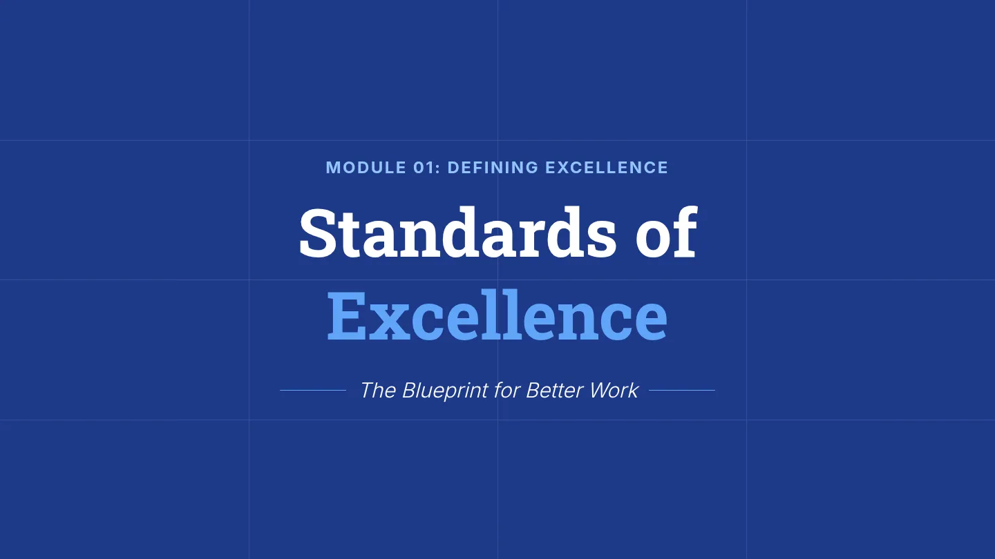 Standards of Excellence Slides
