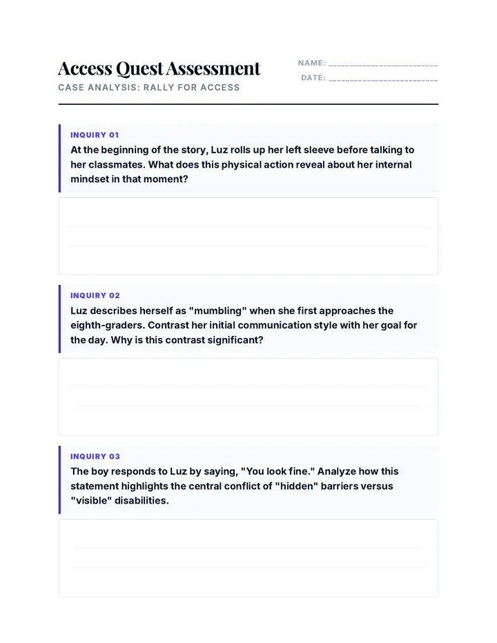 Access Quest Assessment