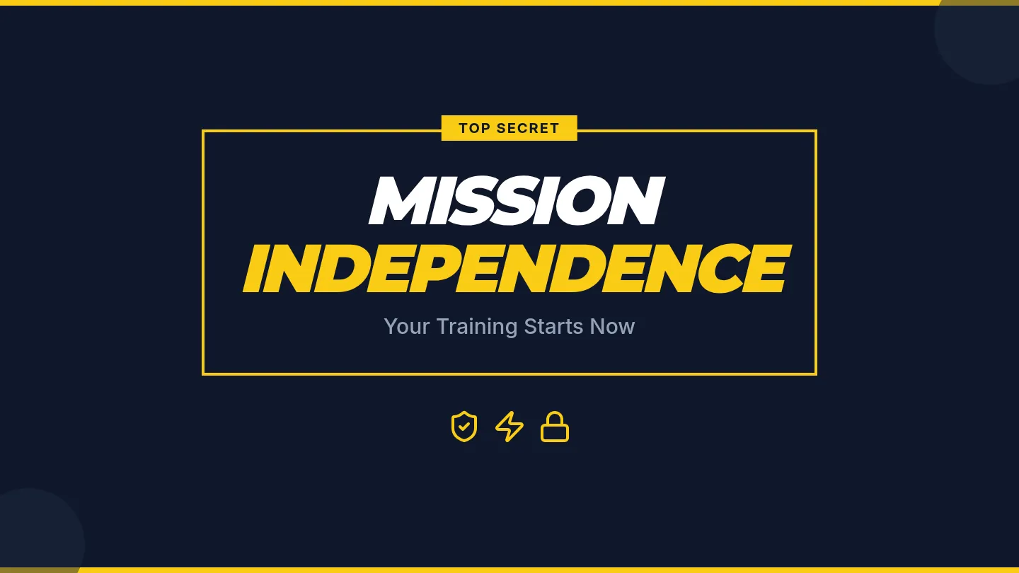 Mission Independence Slides