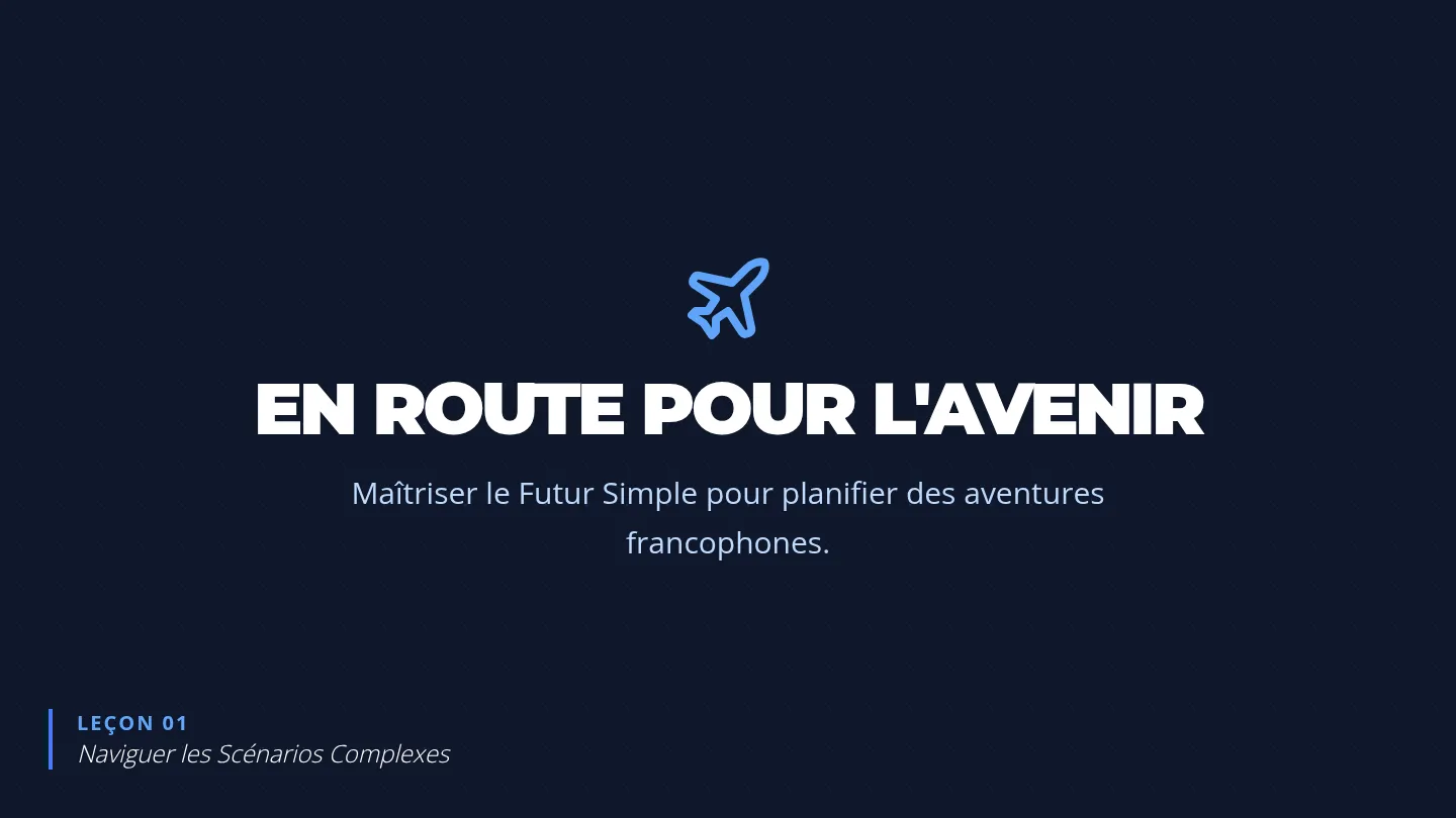 Future Itineraries Slides
