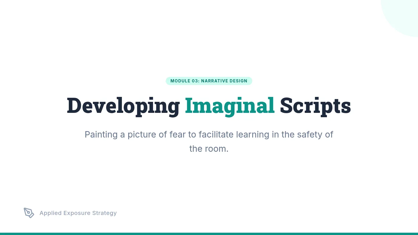 Imaginal Immersion Slides