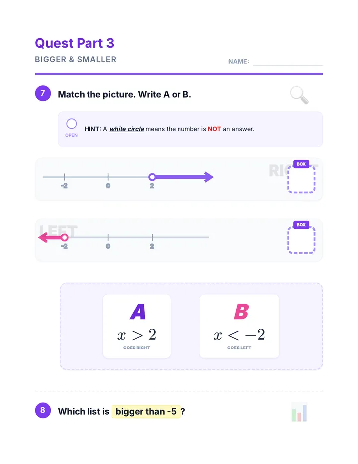 Math Quest Part 3 Assessment