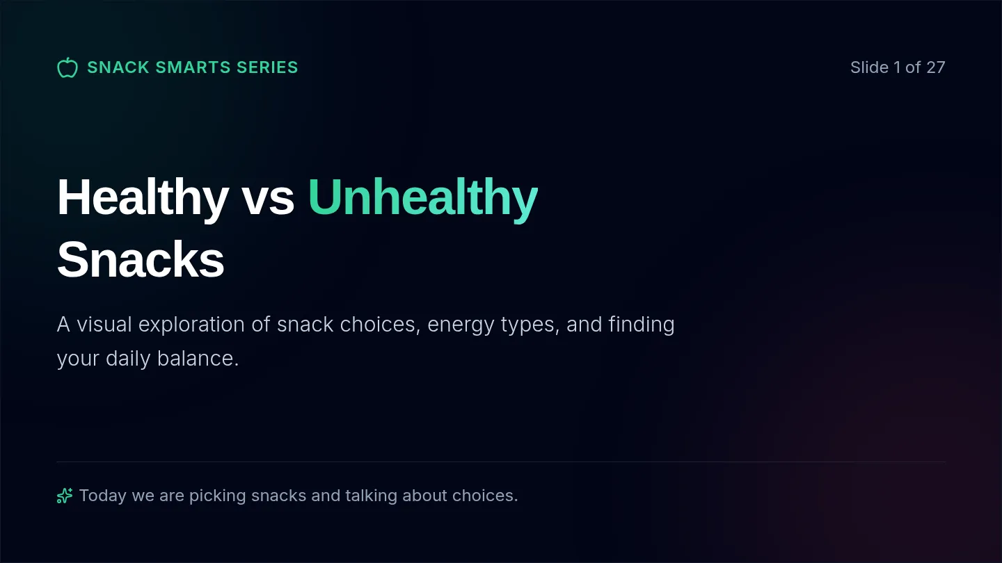 Snack Smarts Slideshow
