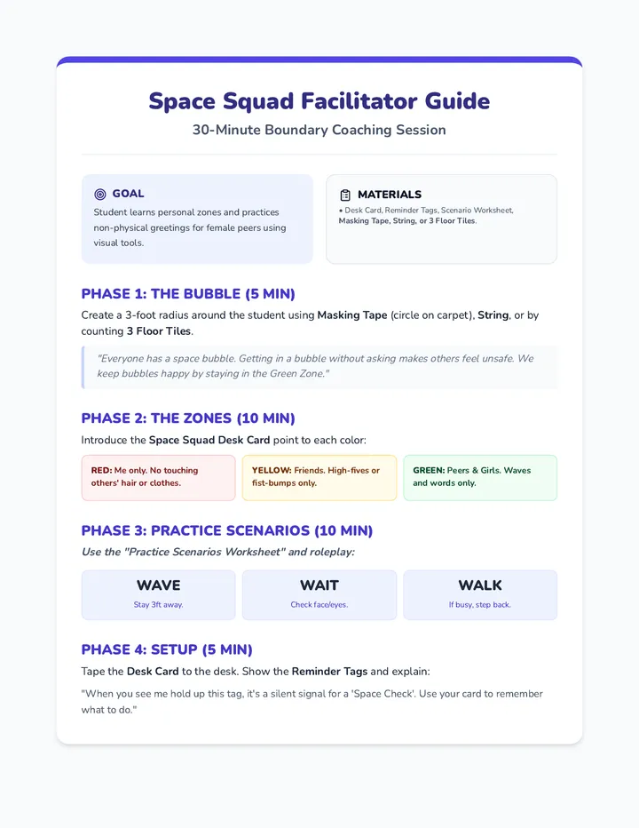 Space Squad Facilitator Guide