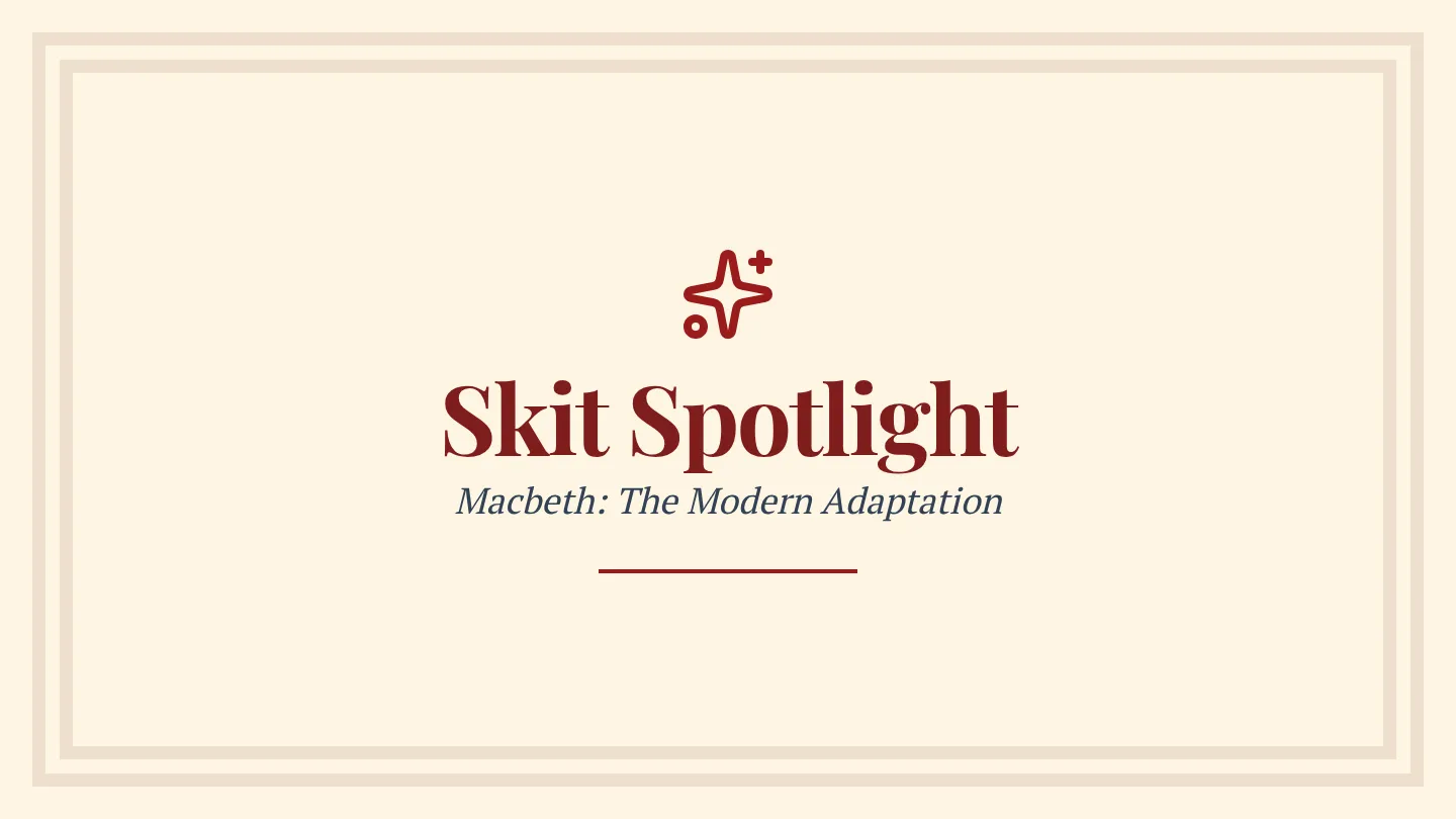 Skit Spotlight Slides