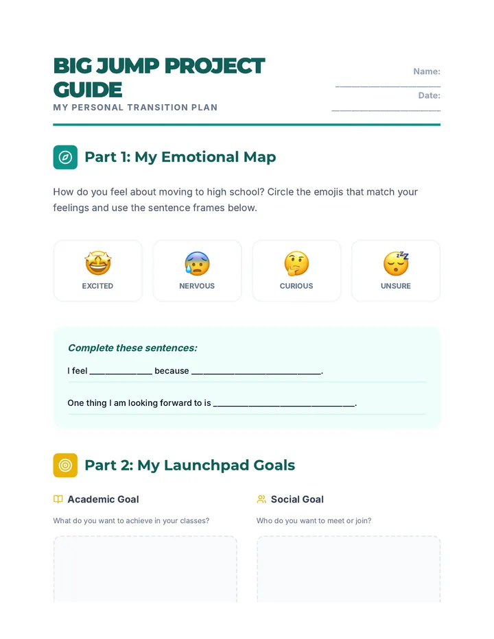 Big Jump Project Guide