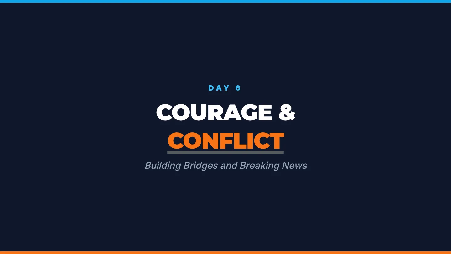 Courage and Conflict Slides