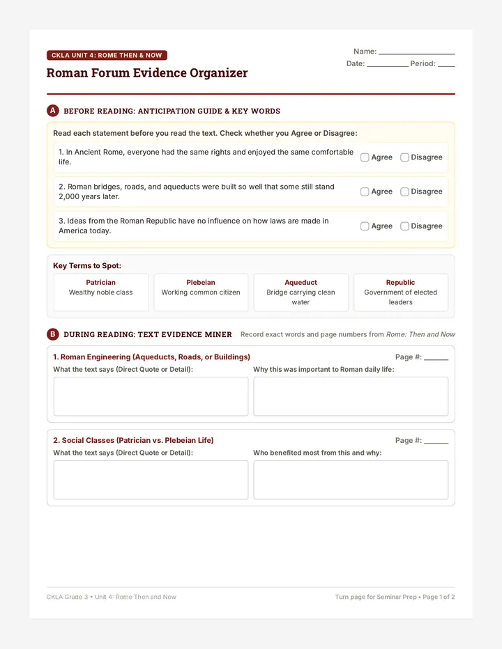 Forum Explorer Student Organizer