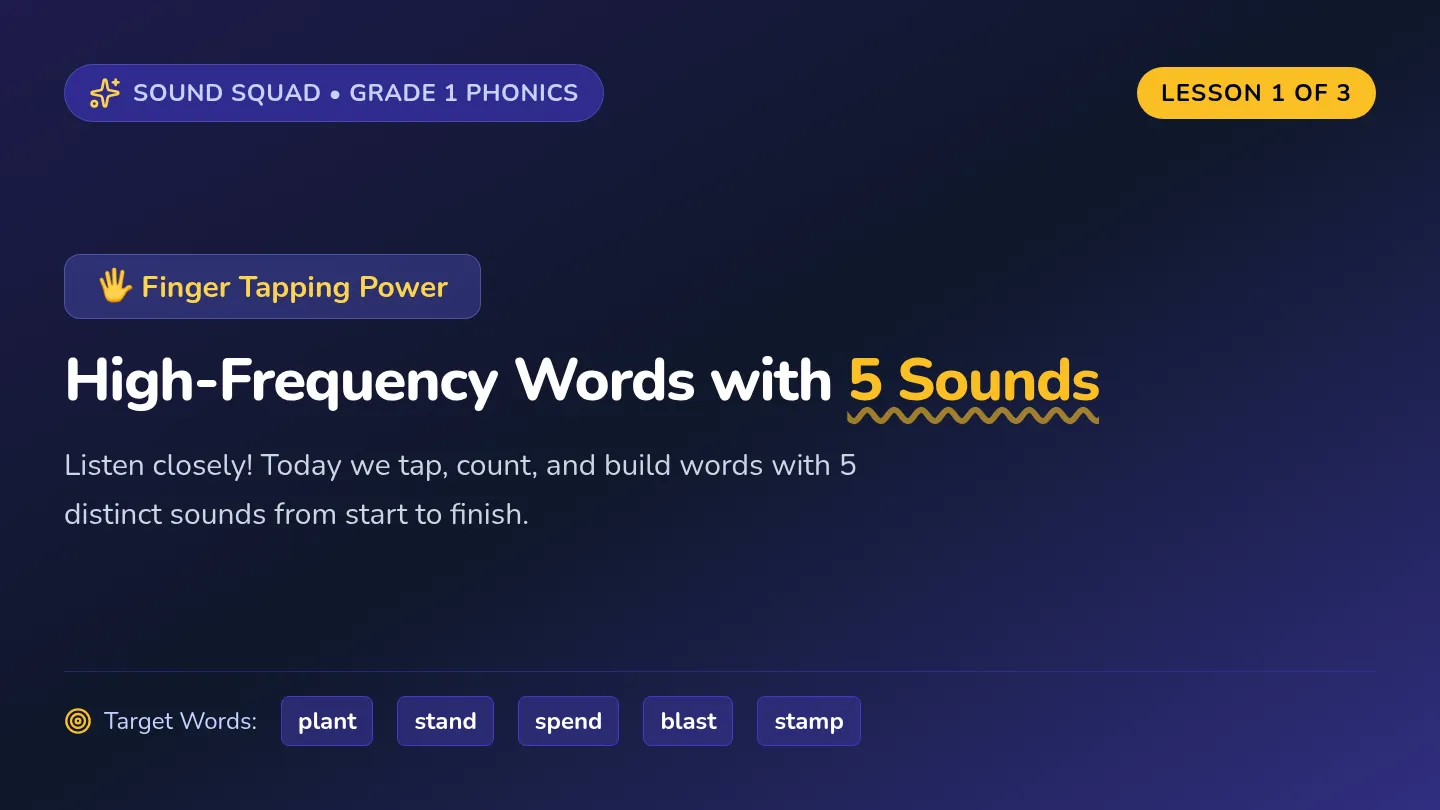 Sound Tap Slides