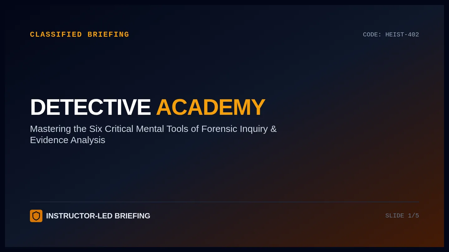 Academy Briefing Slides
