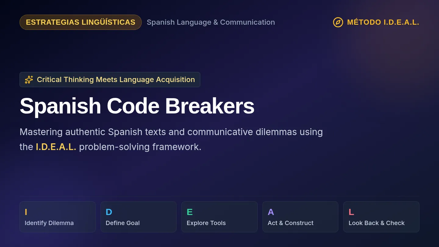 Spanish Code Breakers Slides