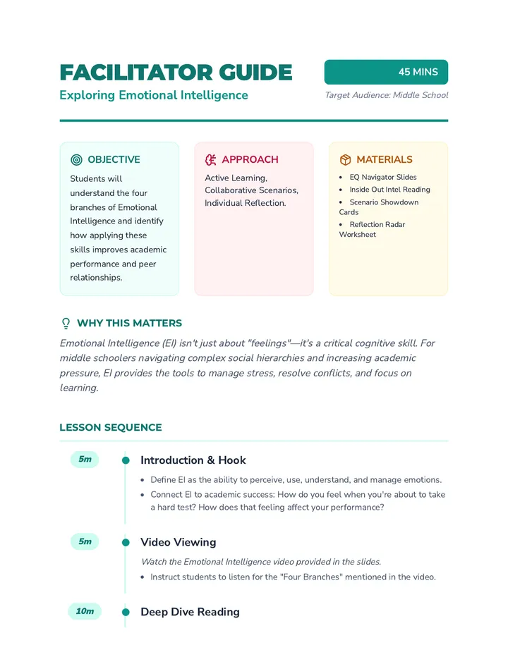 Facilitator Guide