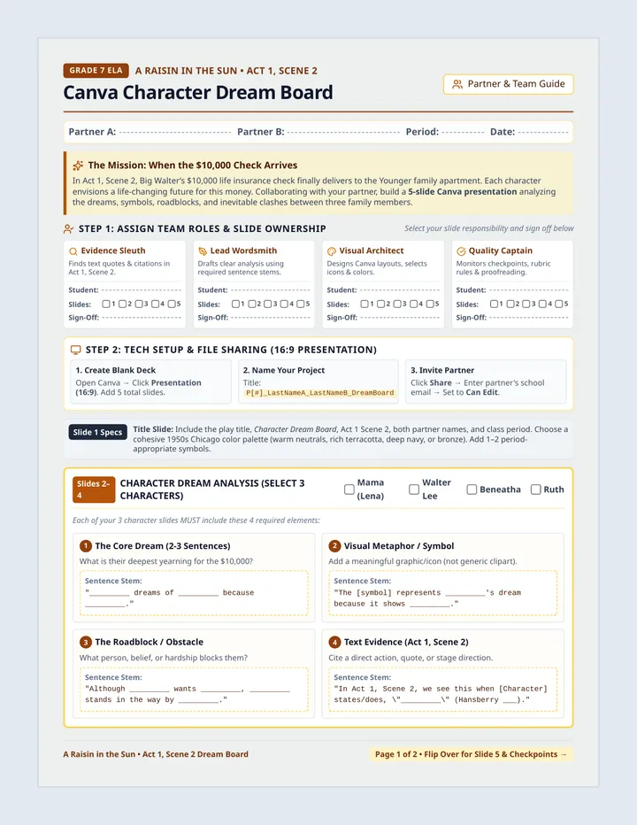 Dream Board Project Guide