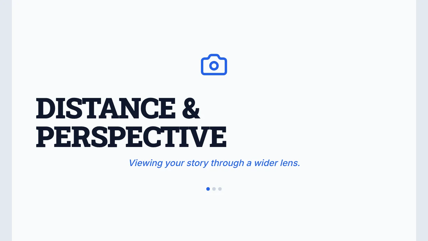 Distance and Perspective Slides