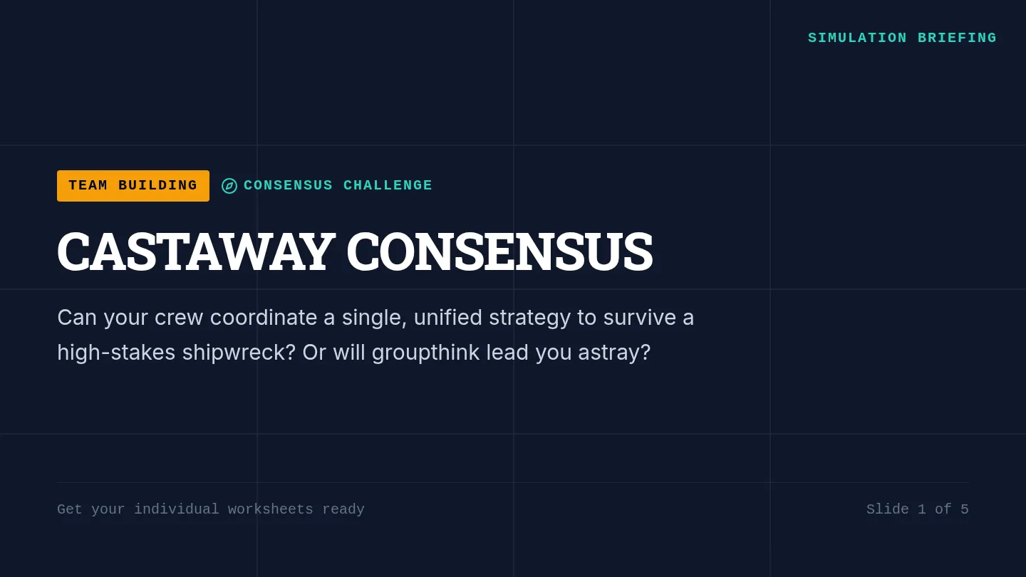 Castaway Survival Slides