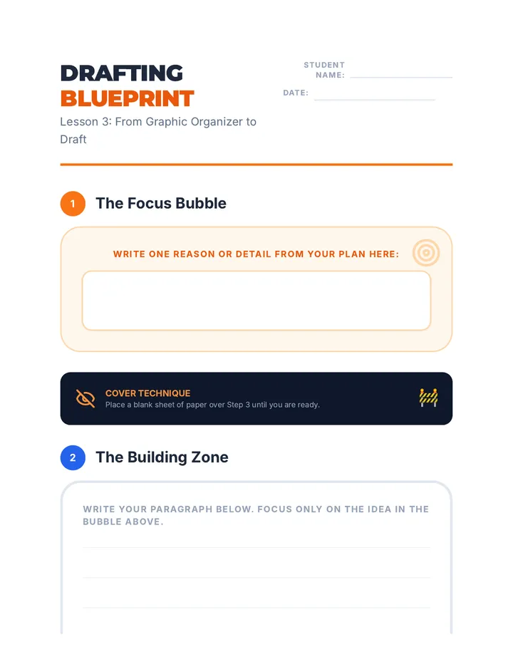 Drafting Blueprint Sheet