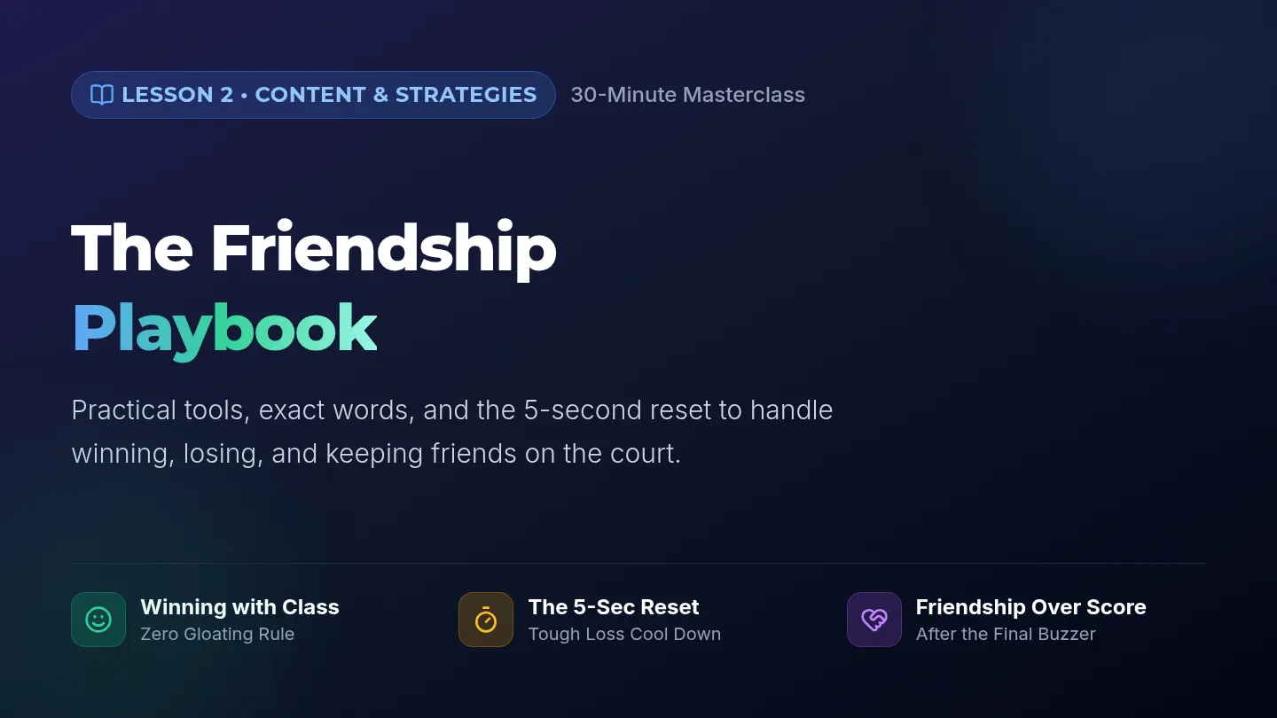 Friendship Playbook Slides