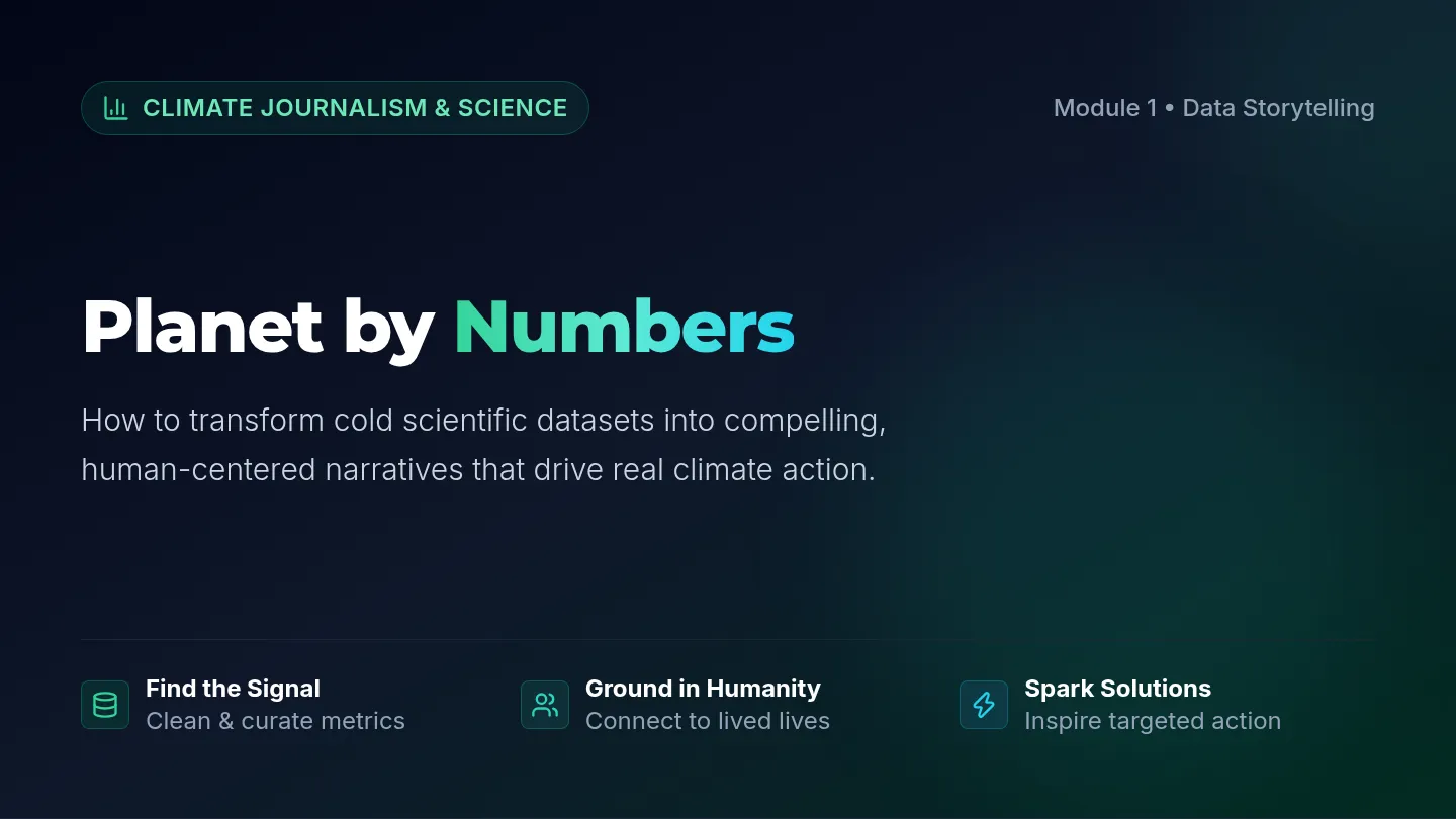 Climate Chronicles Slides