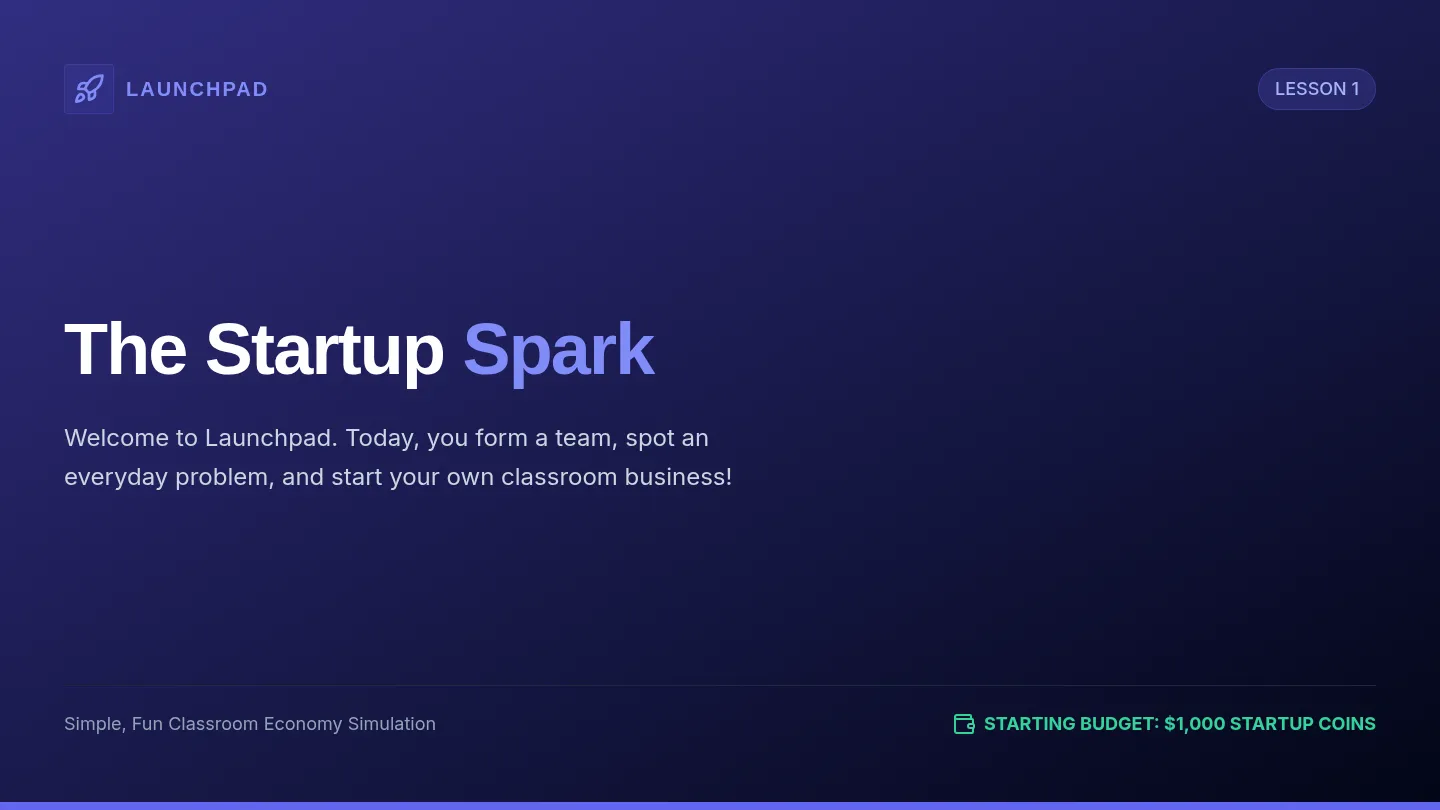 Venture Spark Slides