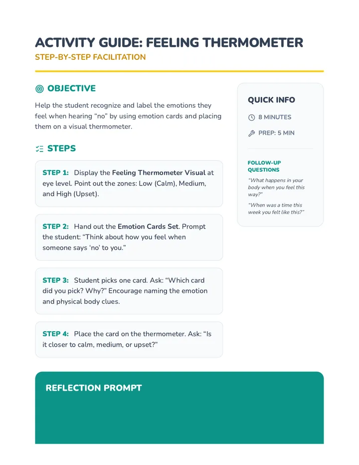 Feeling Thermometer Activity Guide