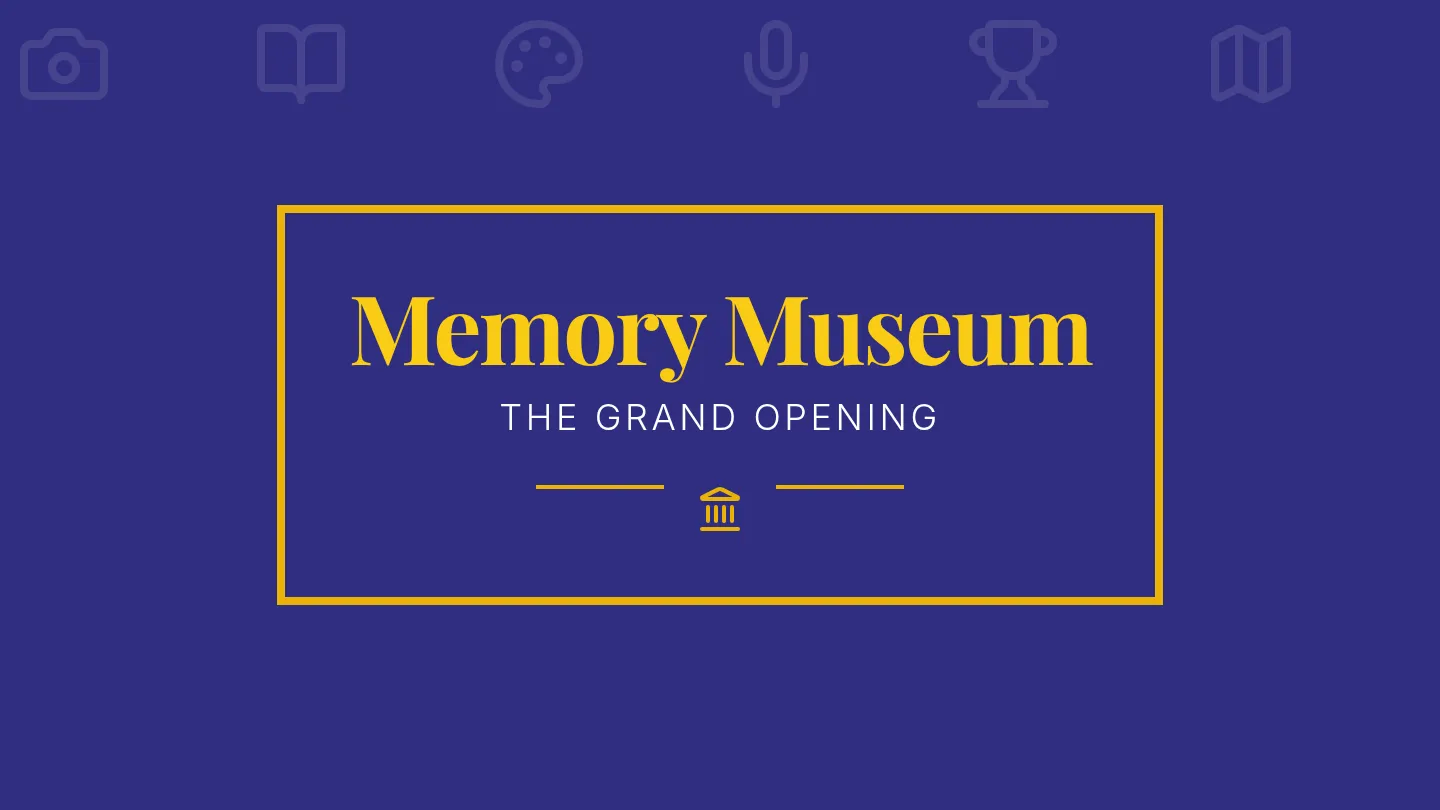 Museum Reveal Slides