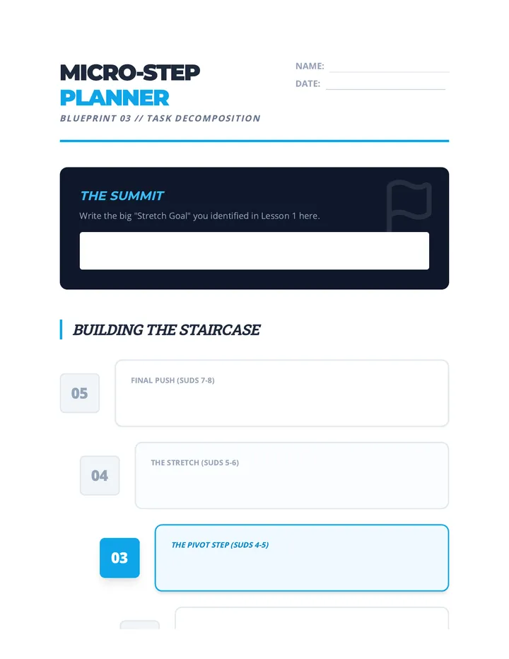 Micro-Step Planner