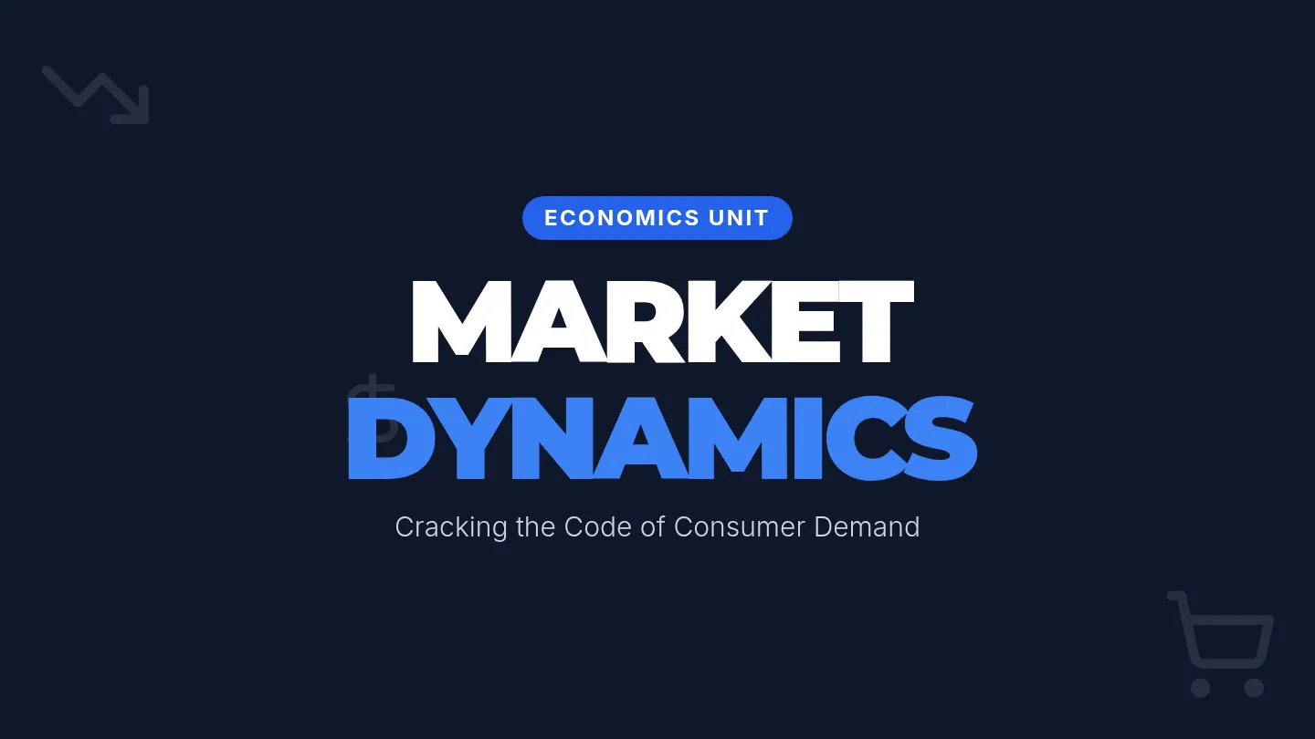 Market Dynamics Slides