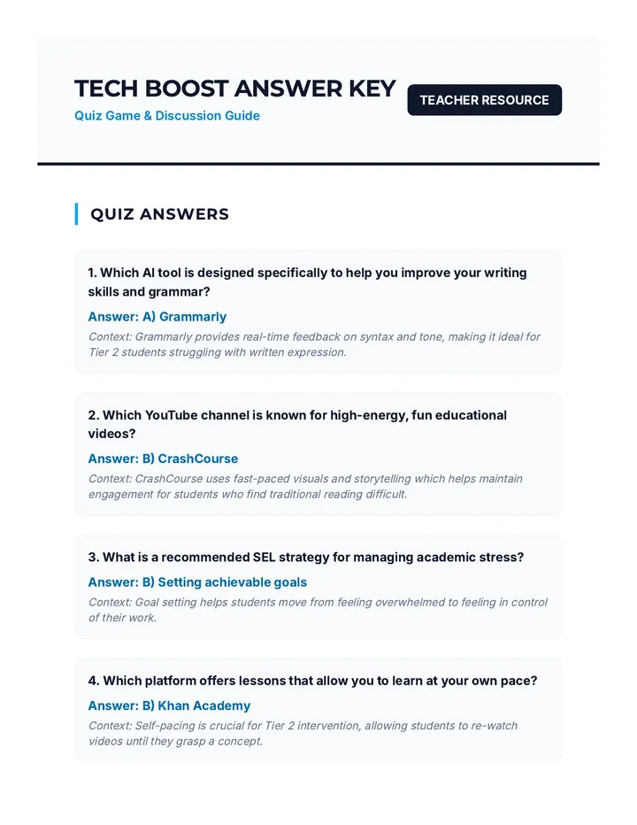 Academic Tech Boost • Lesson • Lenny.com