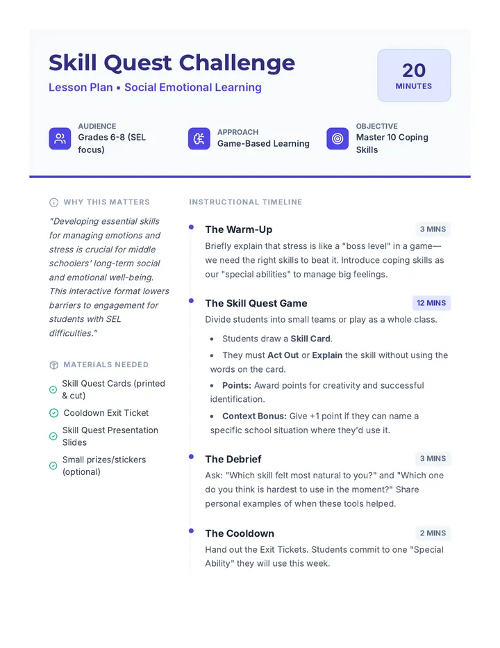 Skill Quest Challenge • Lesson • Lenny.com