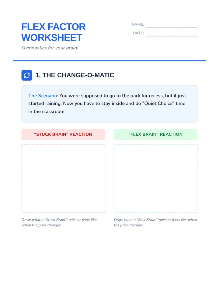 Flex Factor Worksheet