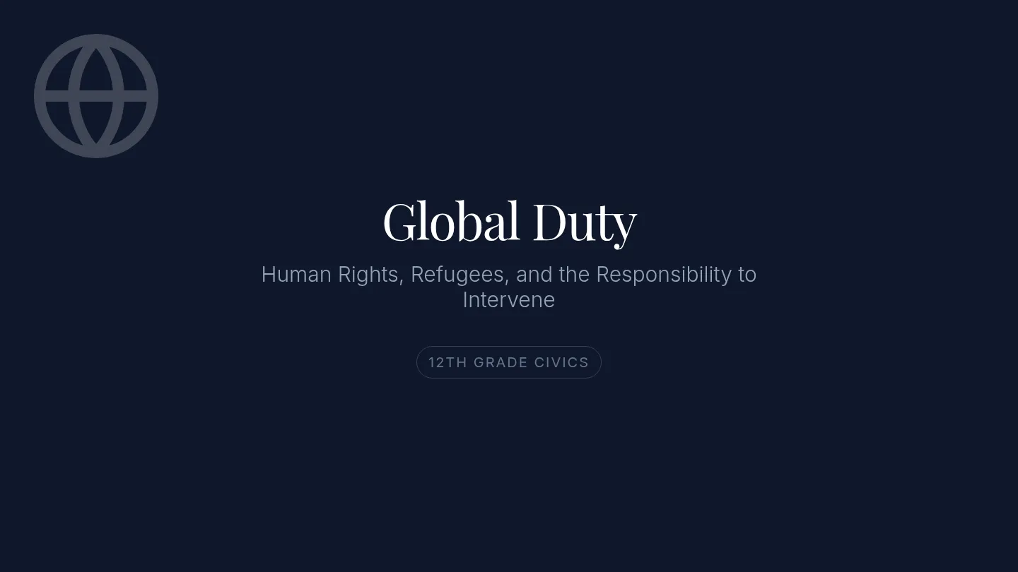 Global Duty Slides