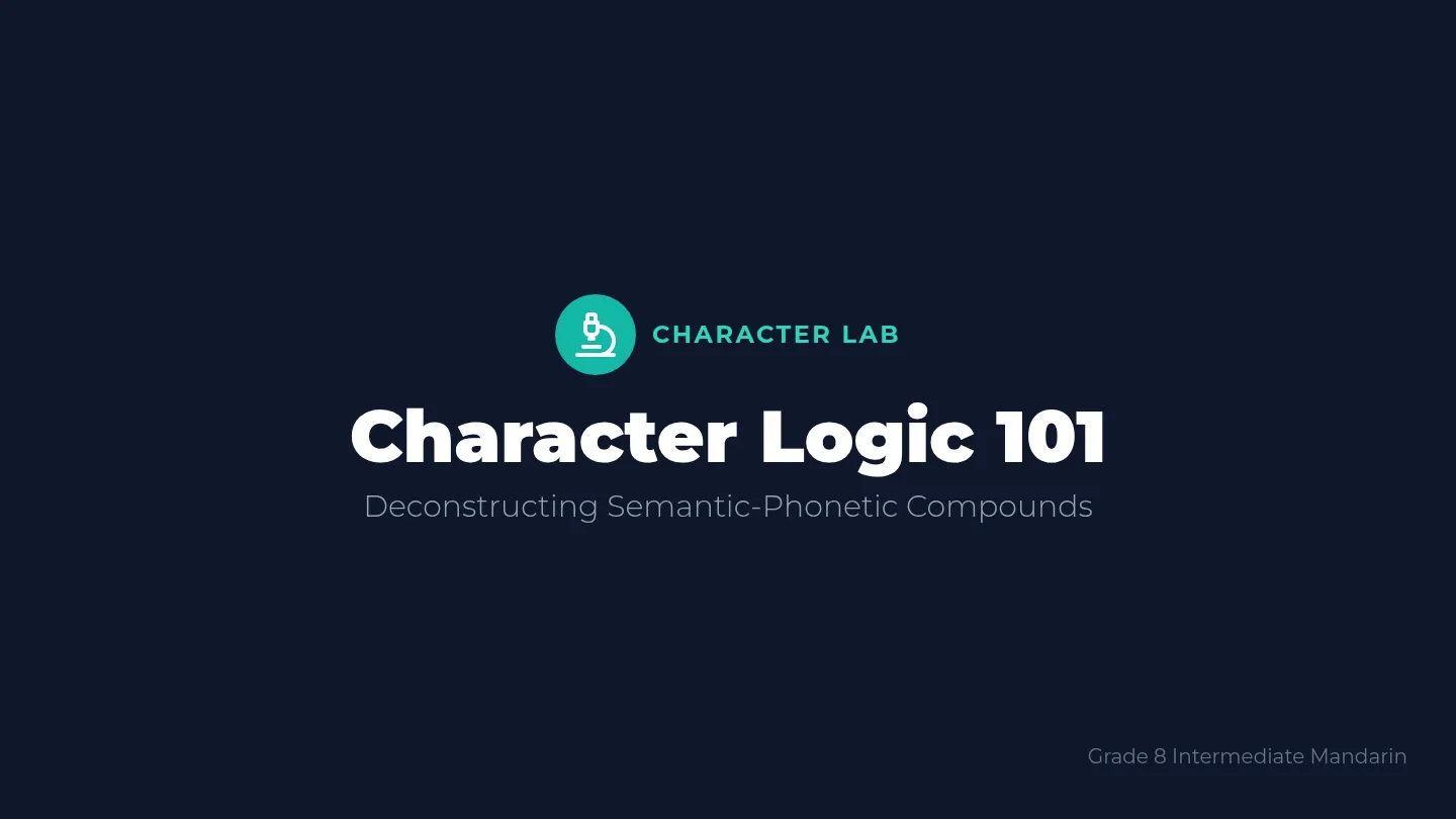 Character Lab Slides
