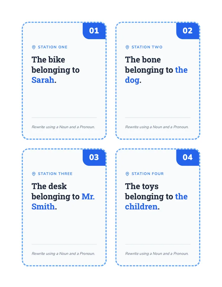 Rewrite the Room Station Cards