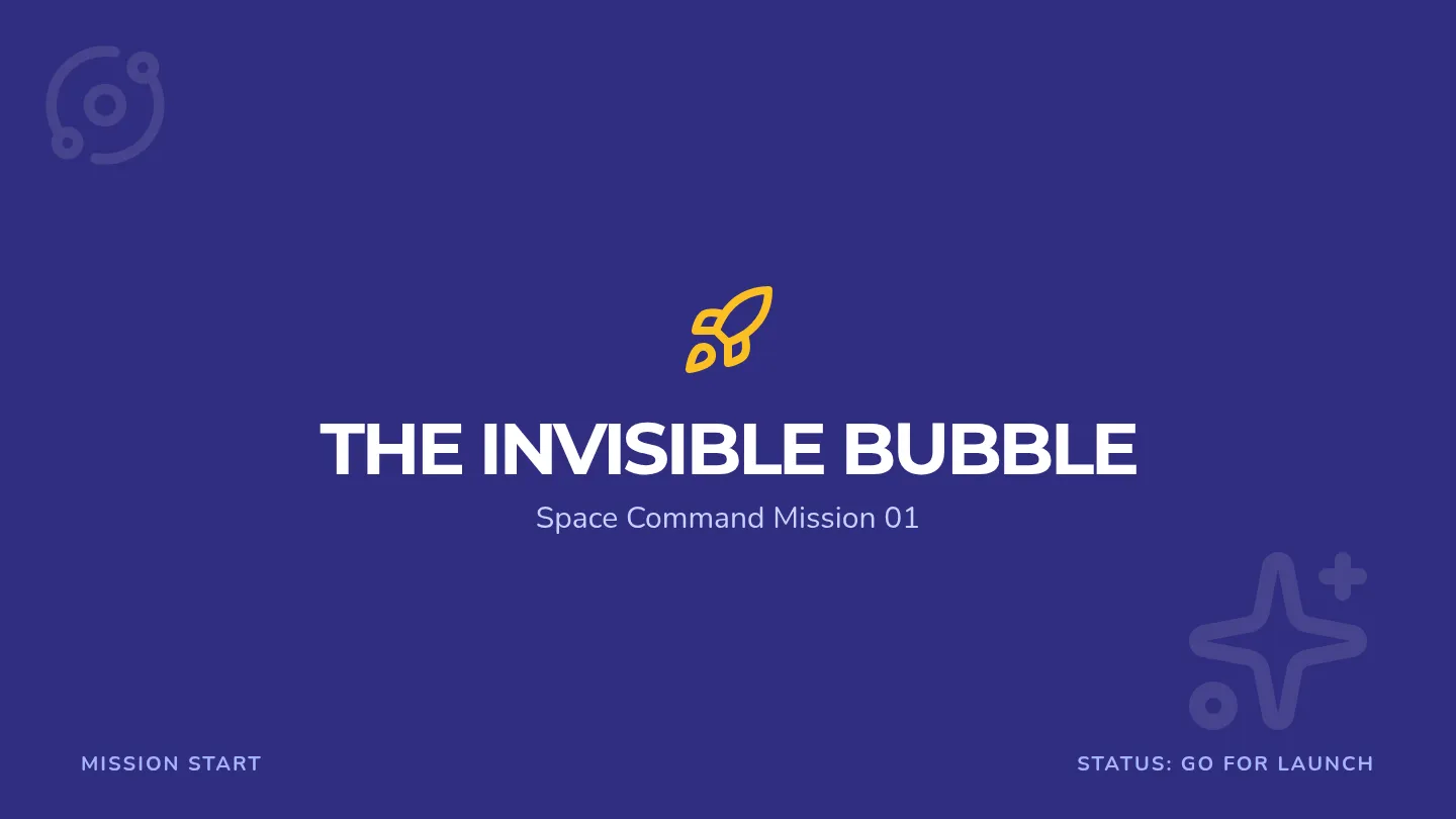 Invisible Bubble Slides
