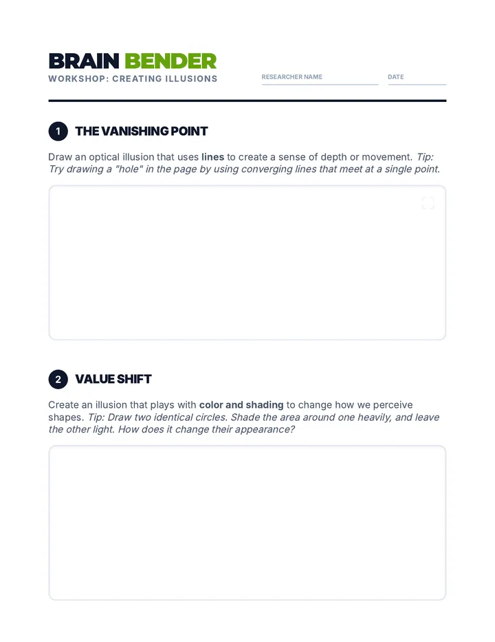 Brain Bender Worksheet