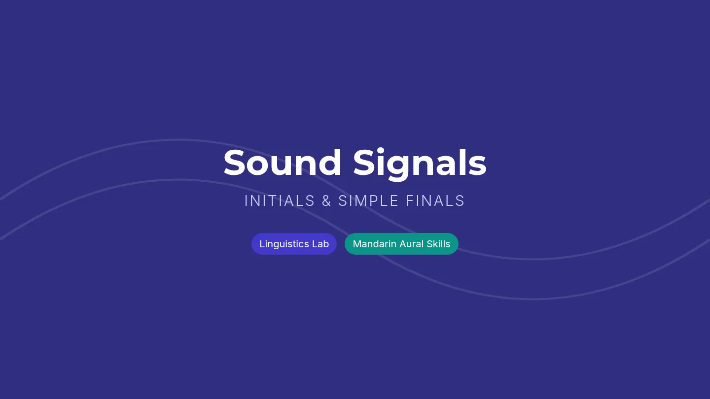 Sound Signals Slides
