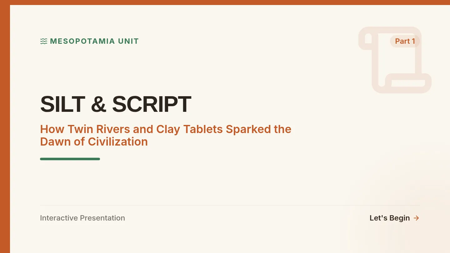 Silt and Script Slides