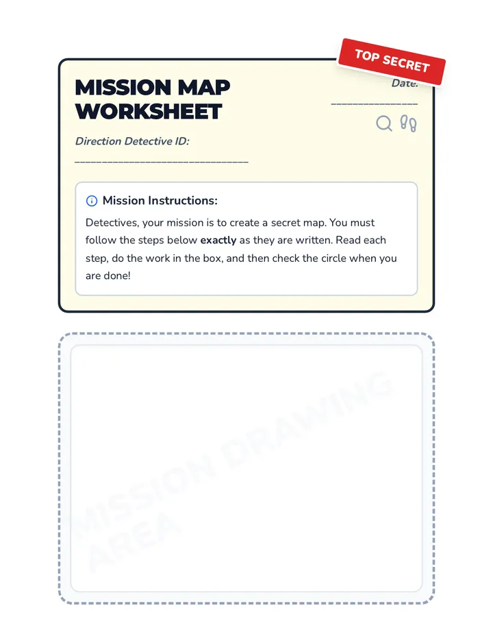 Mission Map Worksheet