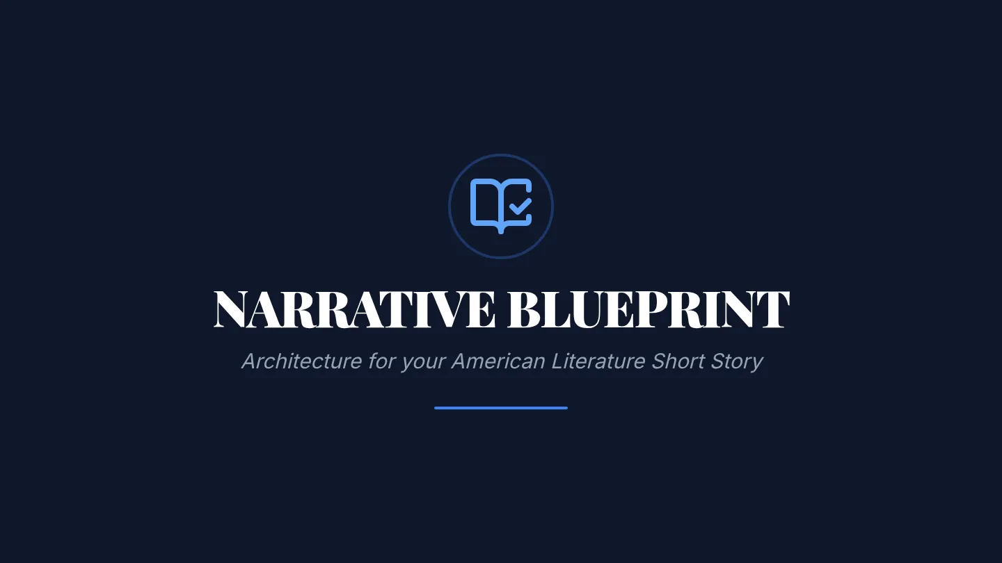 Story Blueprint Presentation Slides Home